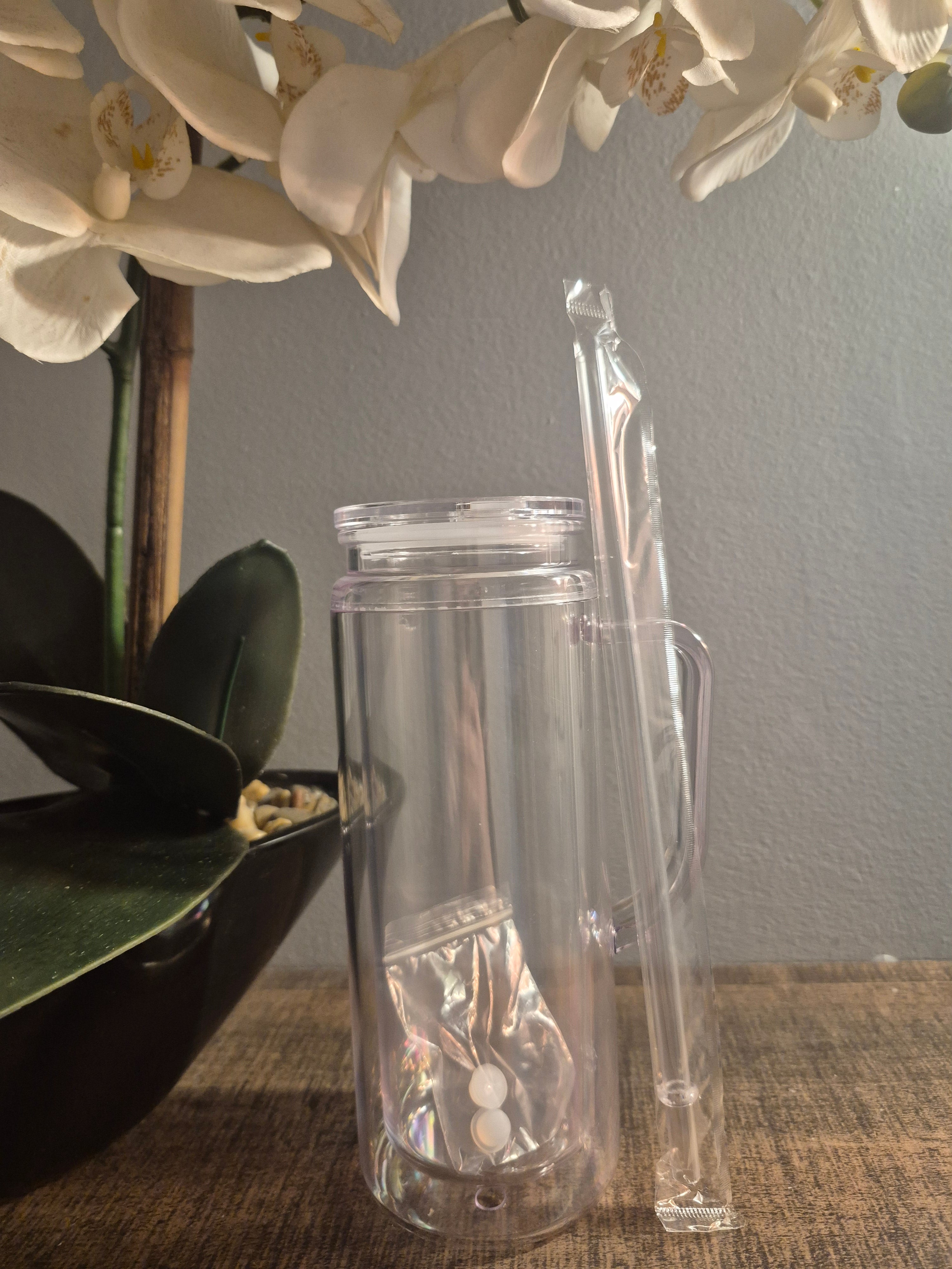 20 oz Snow Globe Cup