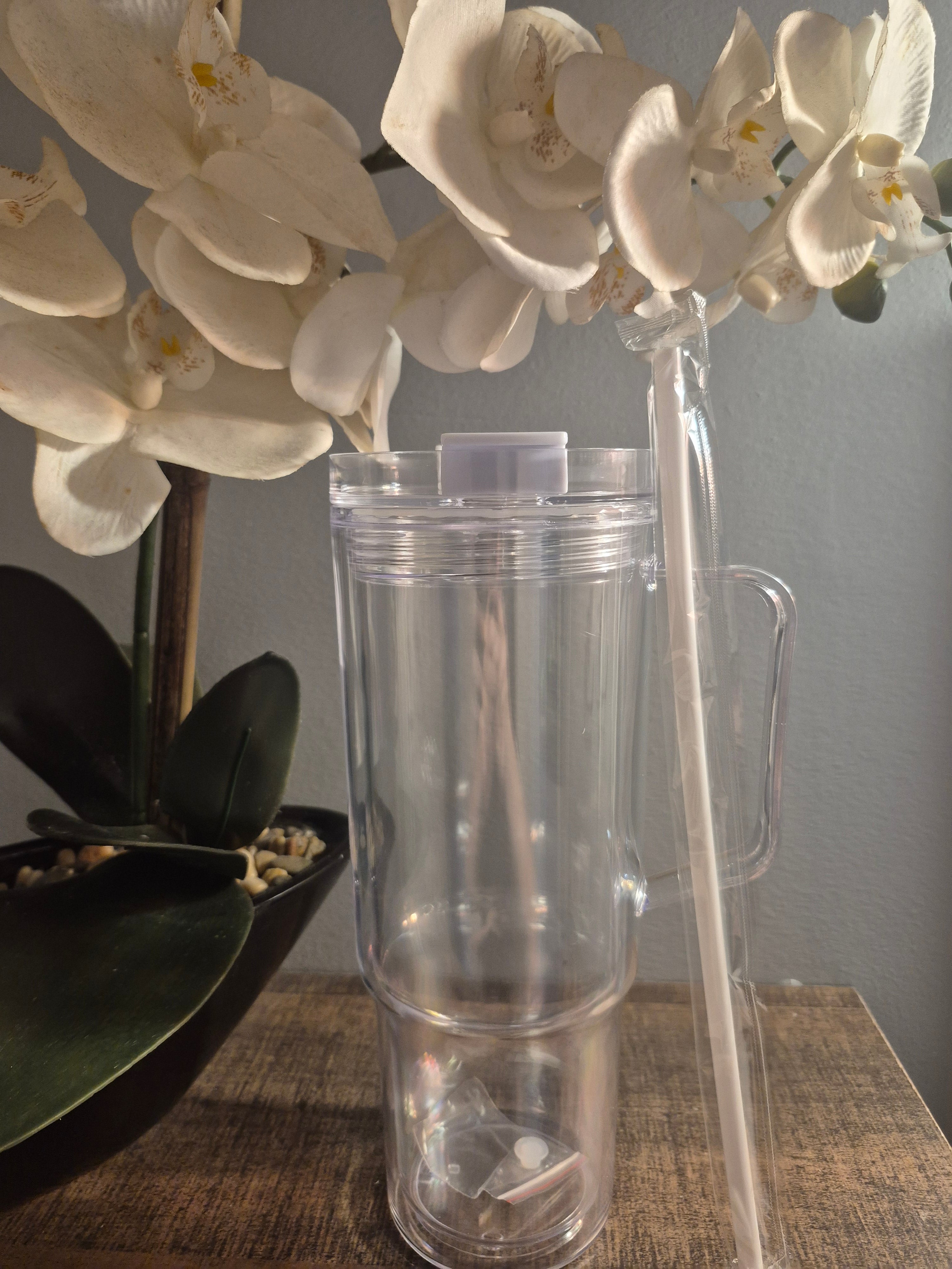 40 oz Snow Globe Cup